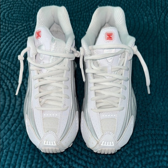 NIB Nike Women's Athletic Shoes - White and Gray NIB - Picture 3 of 8